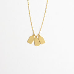 Personalized Minimal Tag Name Necklace