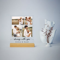 Anniversary Gift, Personalized Photo Collage Acrylic Plaque