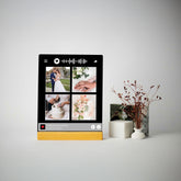 Acrylic Song Collage Photo Plaque