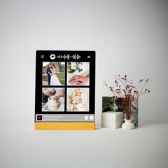 Acrylic Song Collage Photo Plaque