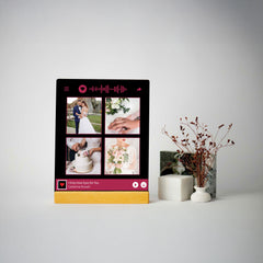 Acrylic Song Collage Photo Plaque