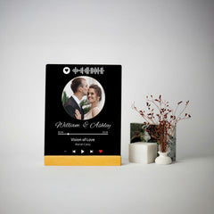 Acrylic Song Photo Plaque