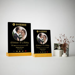 Acrylic Song Photo Plaque