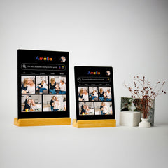Mom Photo Collage Text Acrylic Plaque
