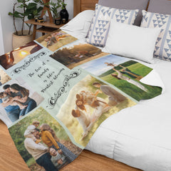 Photo Collage Memory Blanket