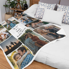 Personalized Picture Name Blanket