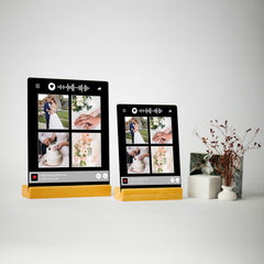 Acrylic Song Collage Photo Plaque