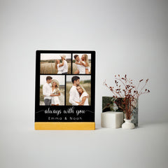 Anniversary Gift, Personalized Photo Collage Acrylic Plaque