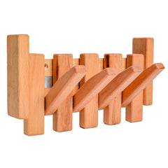 Wooden Piano Coat Rack