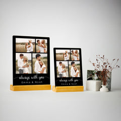 Anniversary Gift, Personalized Photo Collage Acrylic Plaque