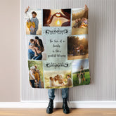 Photo Collage Memory Blanket