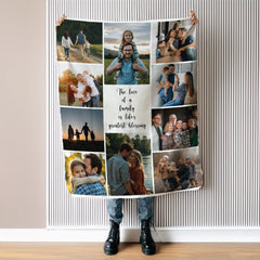 Personalized Picture Name Blanket