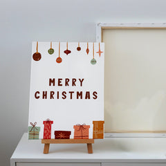 Christmas Themed Canvas Wall Art