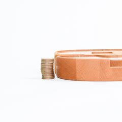 Wooden Coin Bank (Letter)