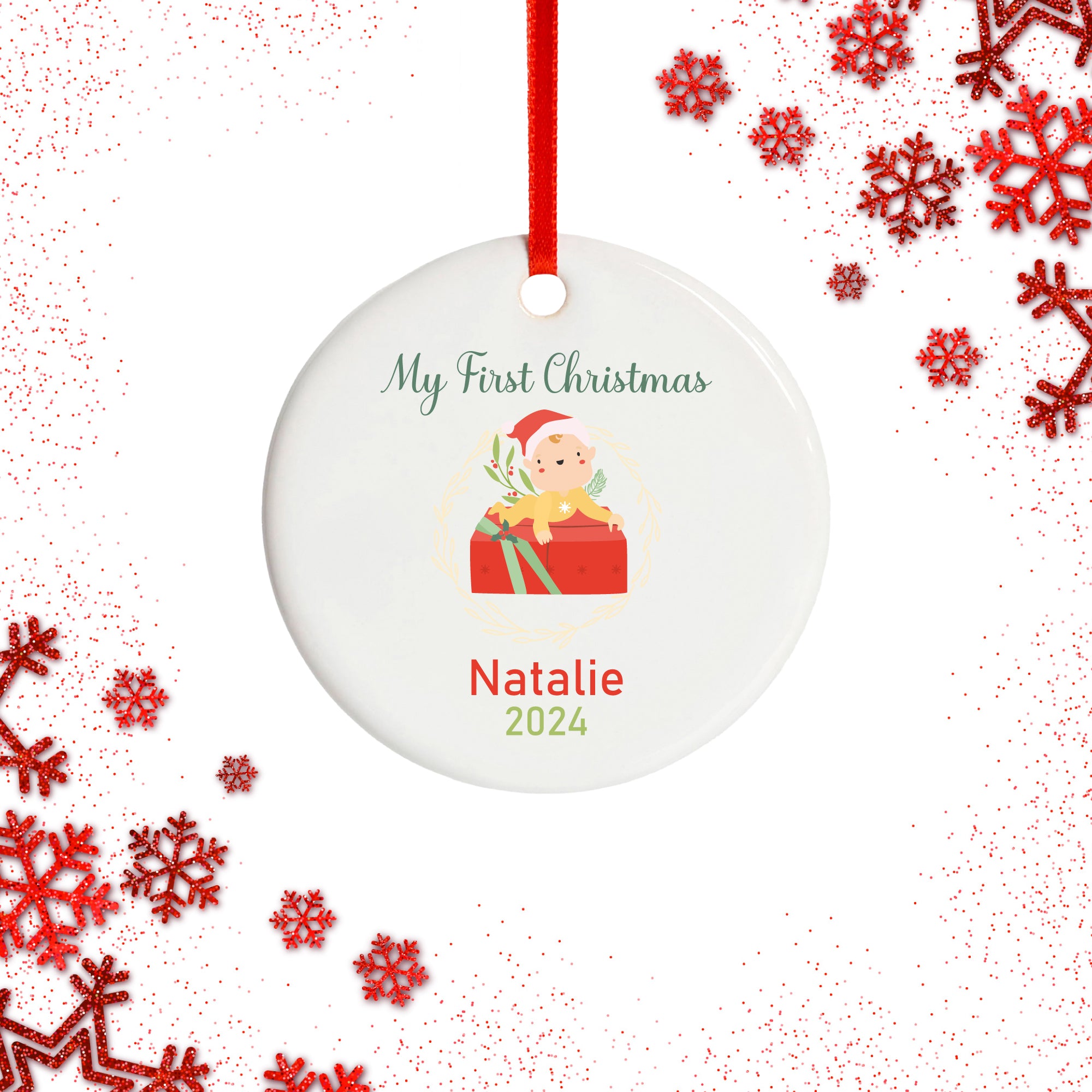 Baby's First Christmas Gift Ornament