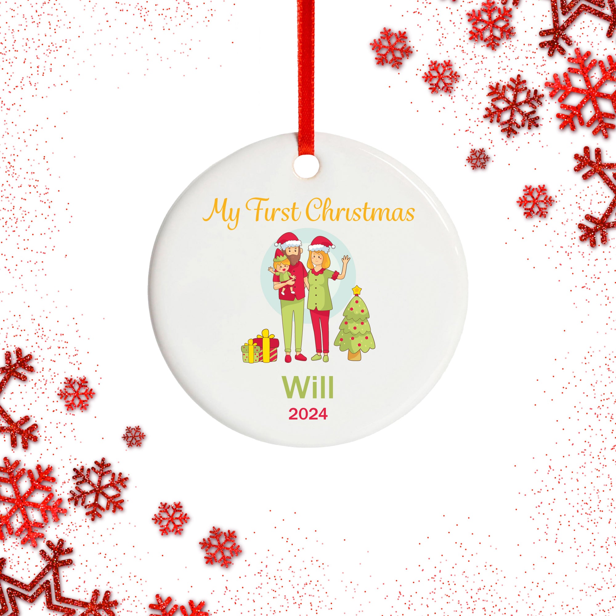 Baby's First Christmas Gift Ornament