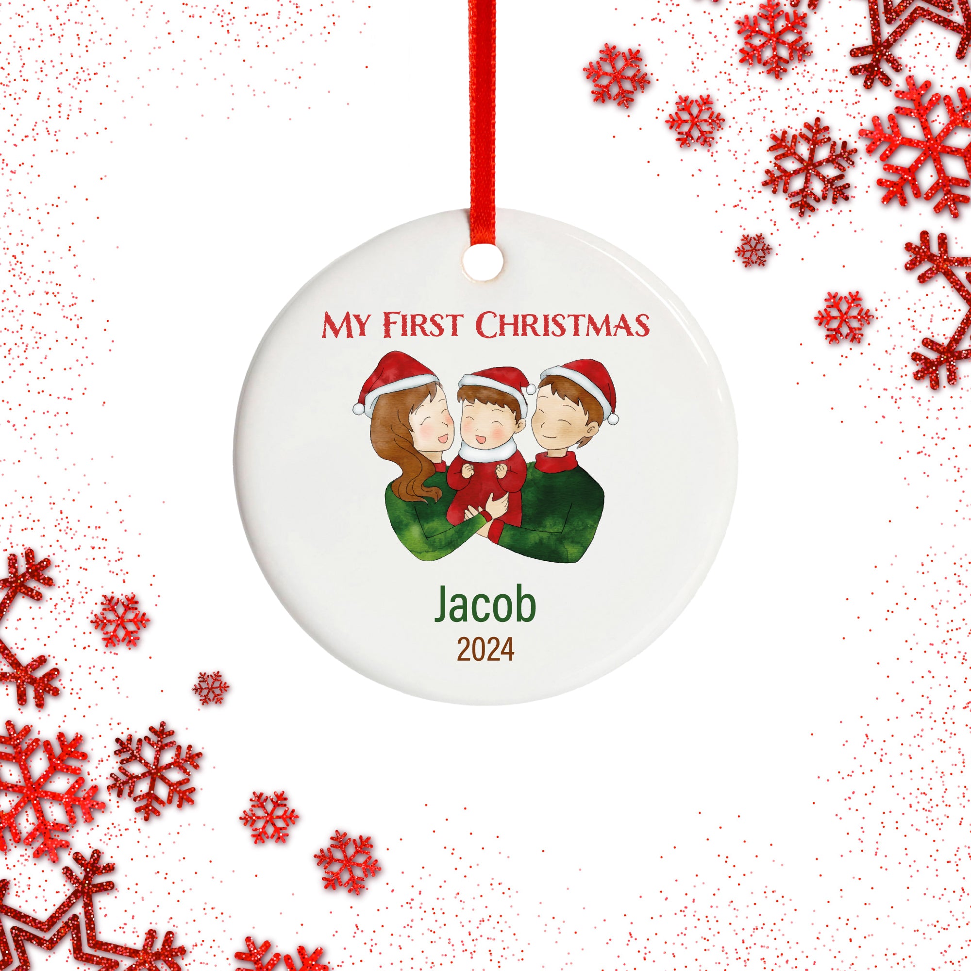 Baby's First Christmas Gift Ornament
