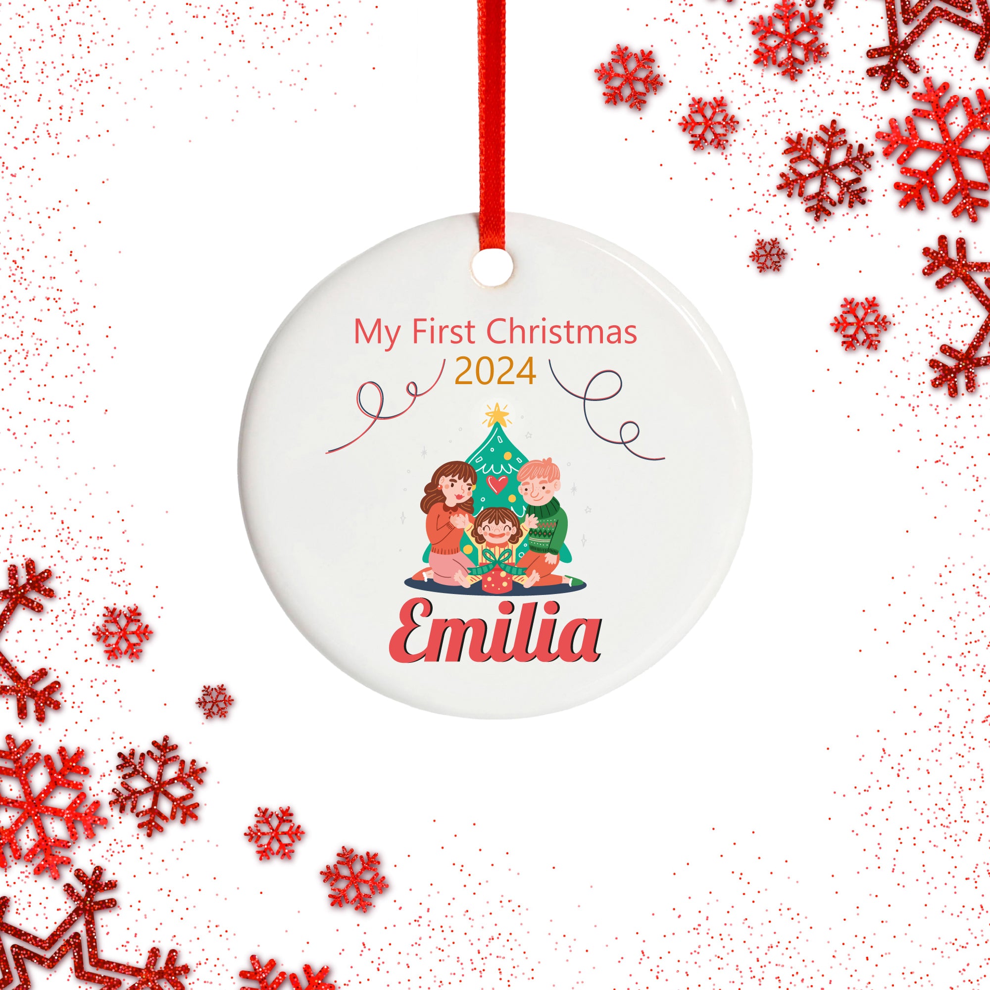 Baby's First Christmas Gift Ornament