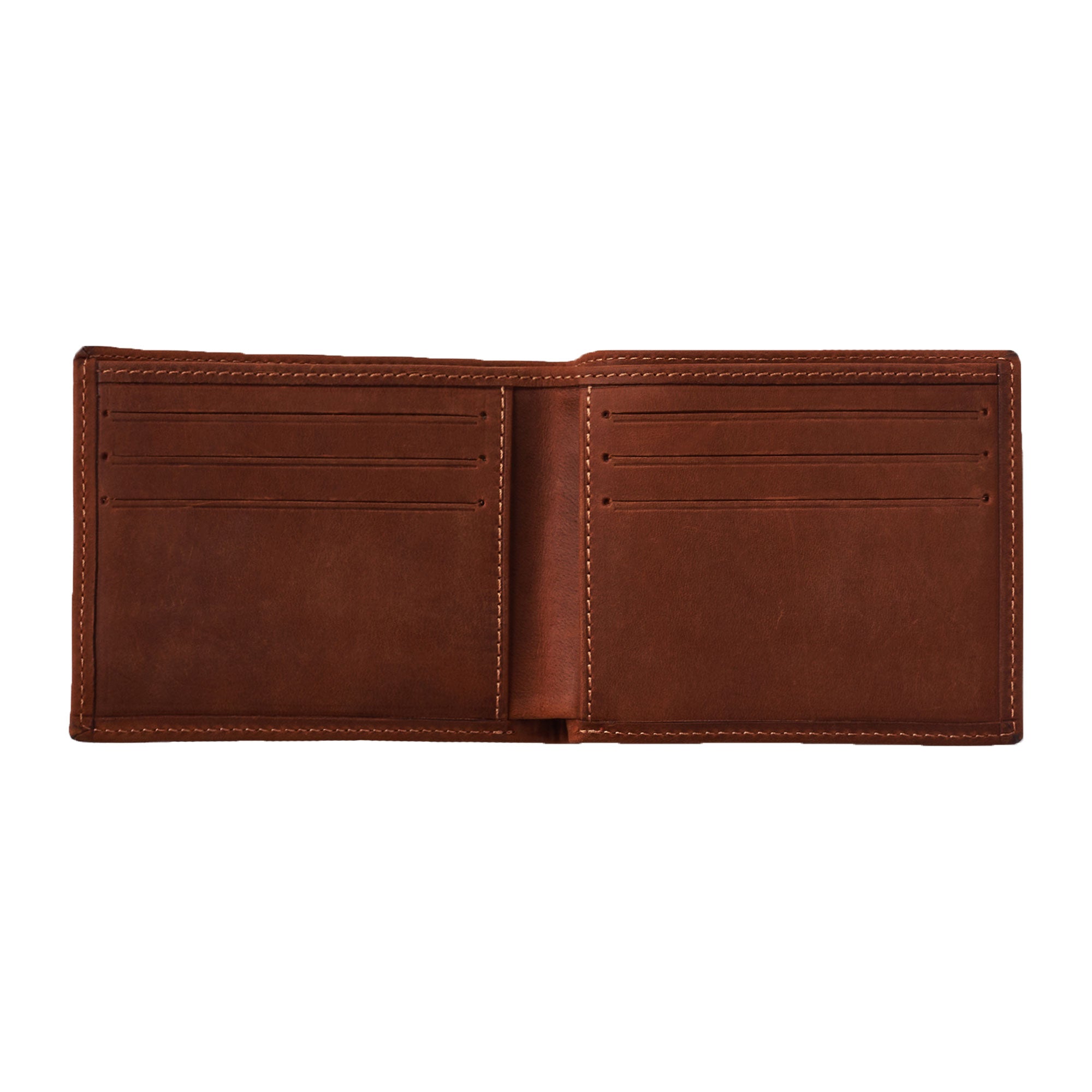 Personalized Leather Wallet with Slim Card Holder