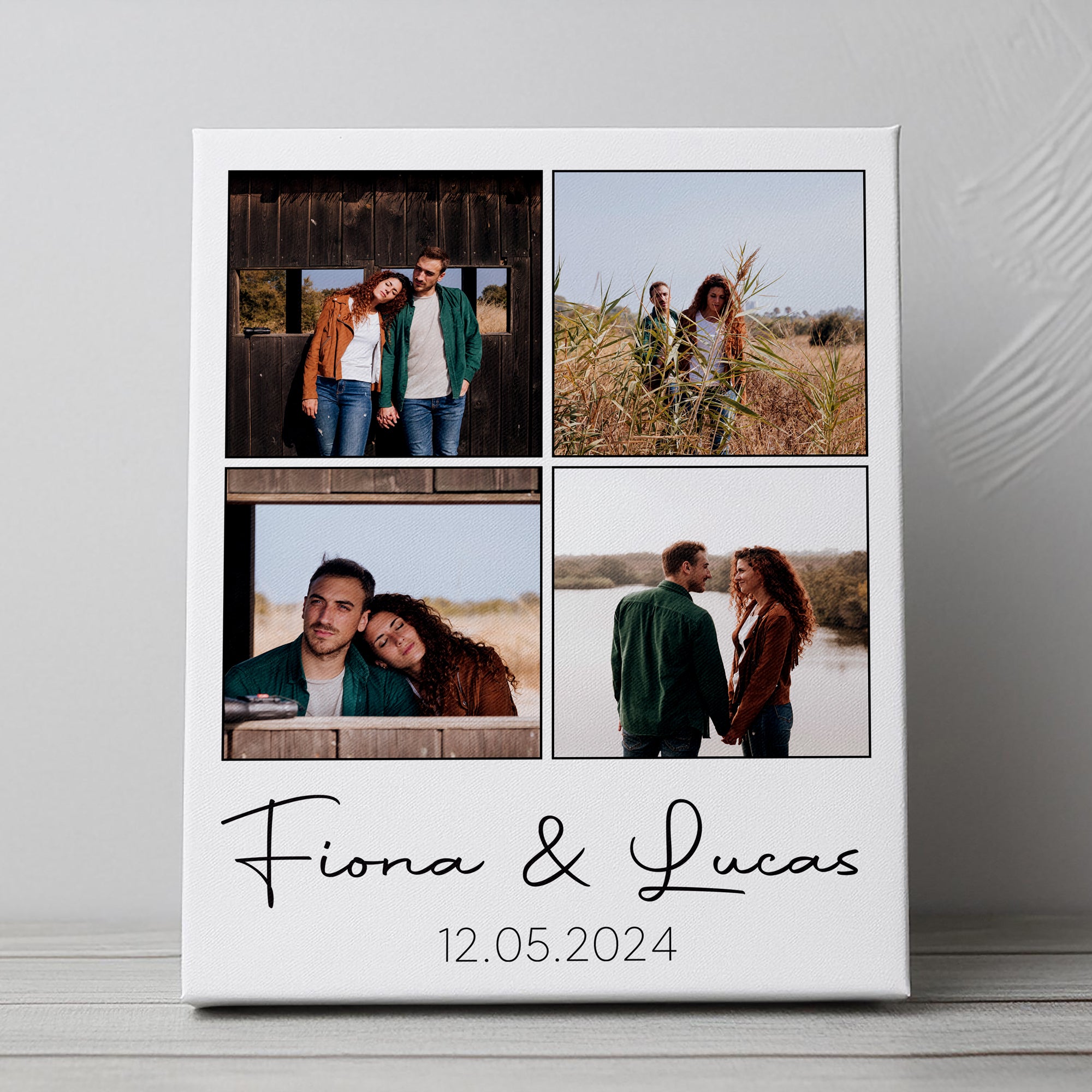 Custom Photo Collage Canvas