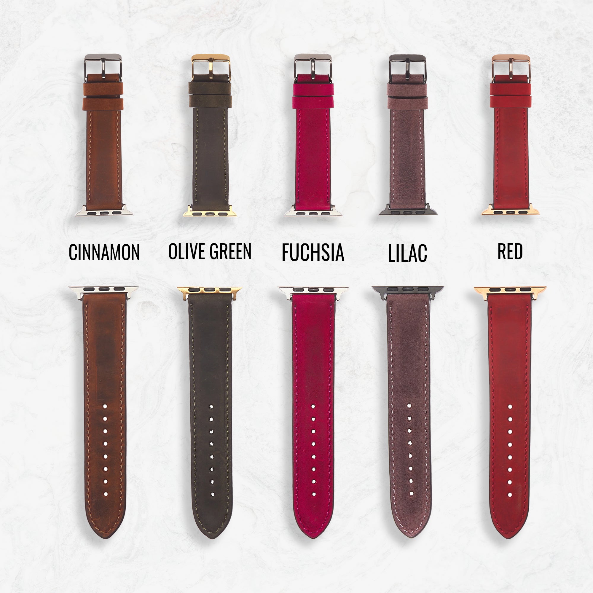Leather Apple Watch  Band Women - Classic